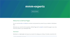 Desktop Screenshot of mmm-experts.com
